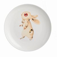 тарелка сумасшедший кролик с часами в Калининграде