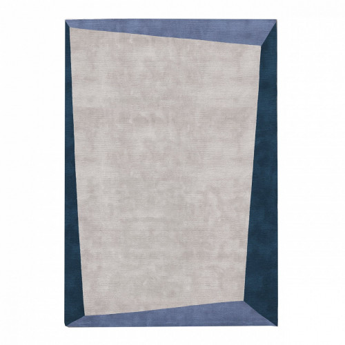 ковер dipped frame blue 200x290 серо-синий в Калининграде
