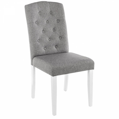 стул деревянный menson white / fabric pebble в Калининграде