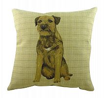 подушка с фото бордер терьера border terrier в Калининграде