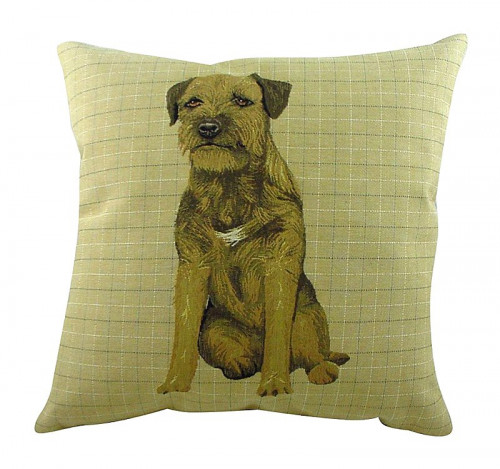 подушка с фото бордер терьера border terrier в Калининграде
