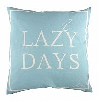 подушка с надписью lazy days в Калининграде