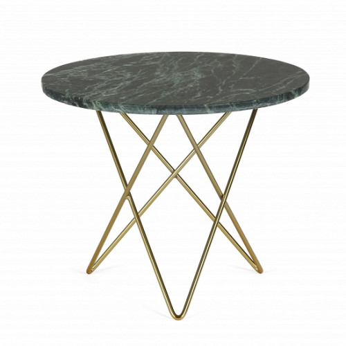 стол кофейный august золотой, зеленый в Калининграде