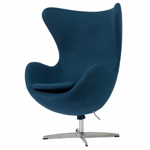 кресло egg chair сине-зеленое в Калининграде