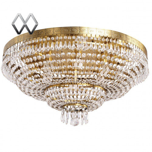 потолочная люстра mw-light изабелла 351012013 золото в Калининграде