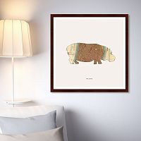 картина: nyc hippo, 2016г в Калининграде