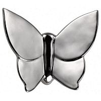 декоративная бабочка butterfly (серебряная) h14 (12*14*5) в Калининграде