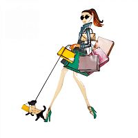 декоративное настенное панно fashion girl в Калининграде