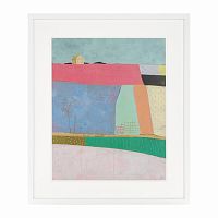 постер patchwork fields разноцветный в Калининграде