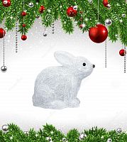 фигурка светодиодная «кролик» 24x27см (09561) uld-m2724-032/sta в Калининграде