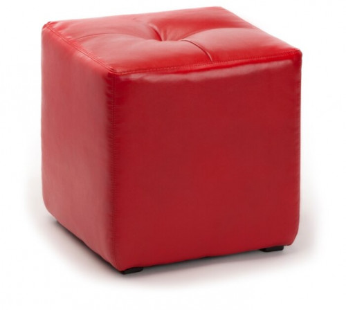 пуф шарм-дизайн комфорт красный в Калининграде