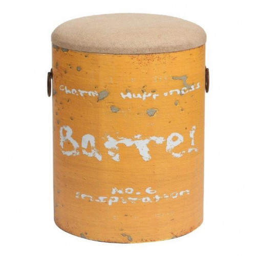 столик-табурет barrel orange оранжевый в Калининграде