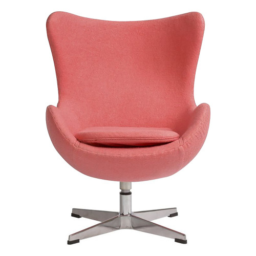 детское кресло egg chair коралловое в Калининграде