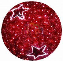 фигура led шар 120 см, красный в Калининграде