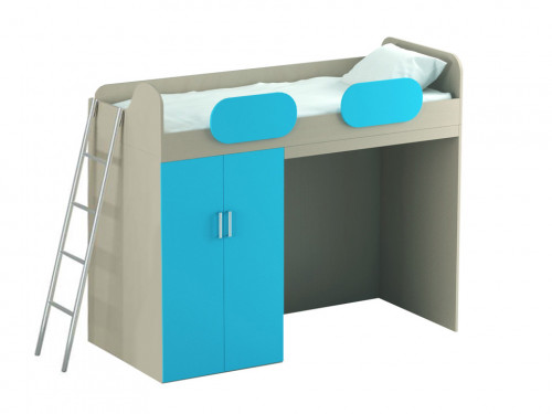 кровать-чердак mio blue в Калининграде