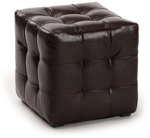 пуф шарм-дизайн люкс коричневый в Калининграде