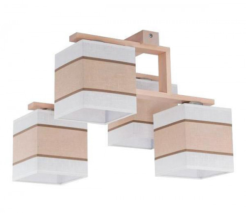 потолочная люстра tk lighting 562 lea white 4 в Калининграде