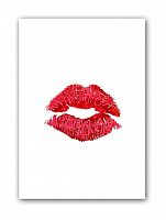 постер kiss а3 (красный) в Калининграде