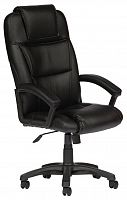 компьютерное кресло tetchair бергамо (крестовина пластик, обивка кож/зам) для руководителя в Калининграде
