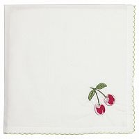 салфетка cherry red w/embroidery в Калининграде