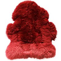 меховой коврик из овчины вишня 95х55 см в Калининграде