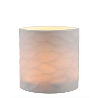 подсвечник белый стеклянный fontana m от eichholtz, 20 см в Калининграде