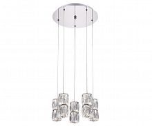 подвесная светодиодная люстра kink light аква-кристалл 08620-5a в Калининграде