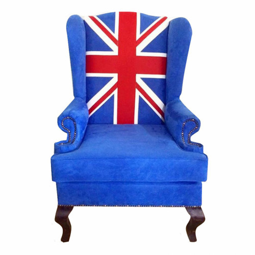 каминное кресло union jack classic в Калининграде