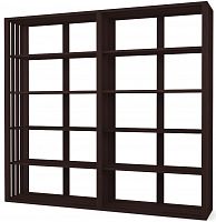 стеллаж dilan black (230*44*212) в Калининграде