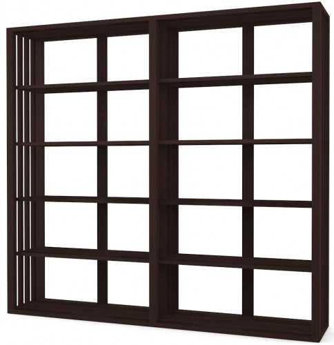 стеллаж dilan black (230*44*212) в Калининграде