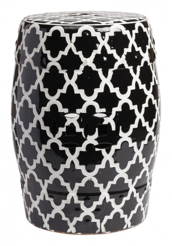 керамический столик-табурет istanbul stool black в Калининграде