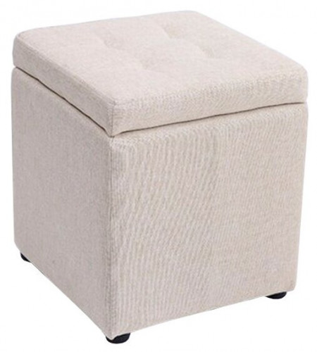 пуф шарм-дизайн евро с ящиком бежевый в Калининграде