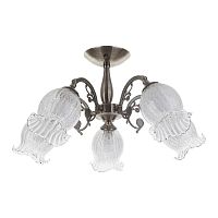 потолочная люстра idlamp ernest 288/5pf-oldbronze в Калининграде