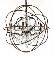 люстра foucault's orb crystal d75 антик (темная) коричневая в Калининграде