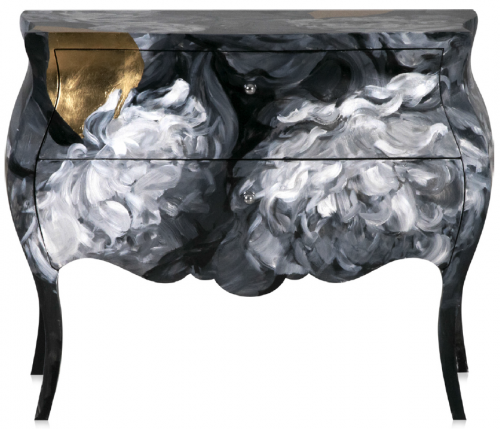 комод merdo черный с серебром в Калининграде