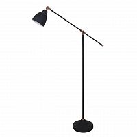торшер arte lamp braccio a2054pn-1bk в Калининграде