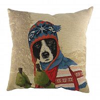 подушка с картинкой ski dogs border collie в Калининграде