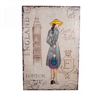 декоративное настенное панно london girl в Калининграде