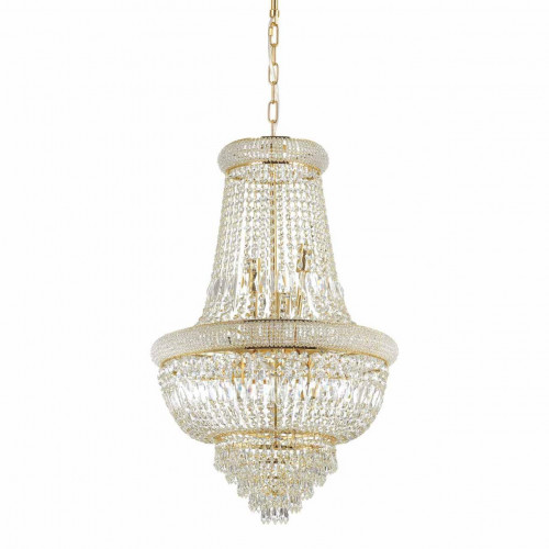 подвесная люстра ideal lux dubai sp10 ottone в Калининграде