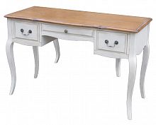 письменный стол mobilier de maison белый, коричневый в Калининграде