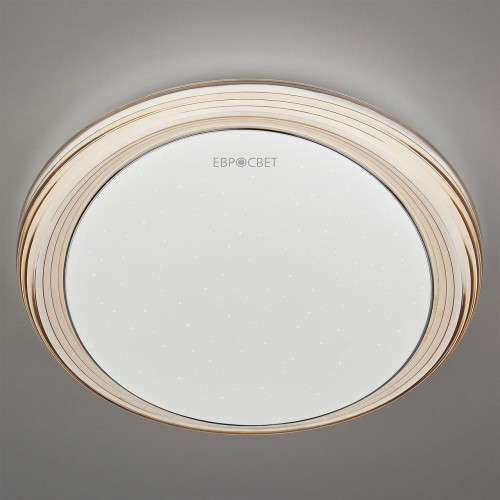 потолочный светодиодный светильник eurosvet universal 40007/1 led кофе в Калининграде