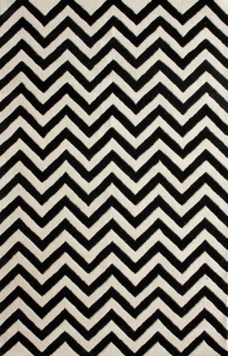 ковер zig zag чёрный 120х180 в Калининграде