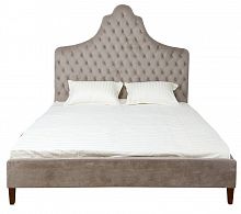 кровать двуспальная 180х200 бежевая из велюра guli в Калининграде