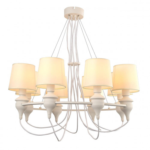 подвесная люстра arte lamp sergio a3326lm-8wh в Калининграде