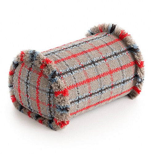 подушка большая-рол tartan blue от gan в Калининграде