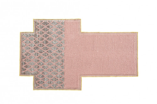 ковер gan plait big pink 310x220 от gan в Калининграде