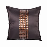 декоративная подушка handwork exclusive квадратная коричневая в Калининграде