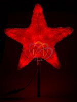 светодиодная фигура звезда 80см красная в Калининграде