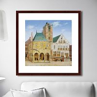 картина: the old town hall of amsterdam, 1657г. в Калининграде