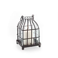 подсвечник-фонарь металлический со стеклом bird in cage i, 15 см в Калининграде